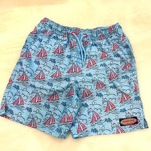 Vineyard vines boys size 8-10 swim trunks